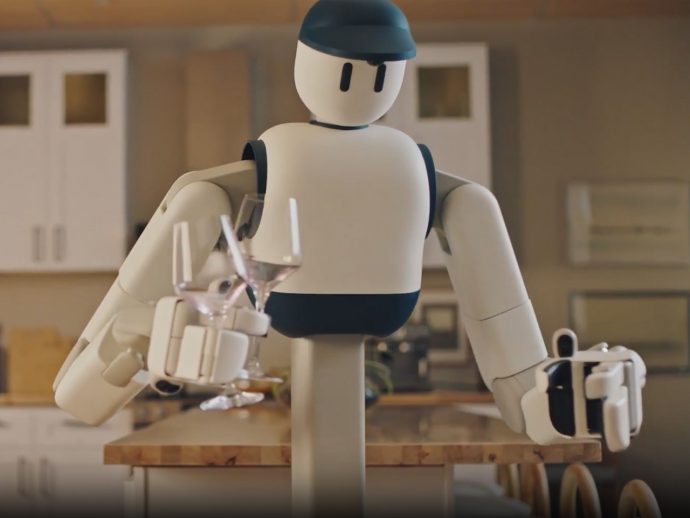 Memo home robot brews espresso and loads the dishwasher on its own