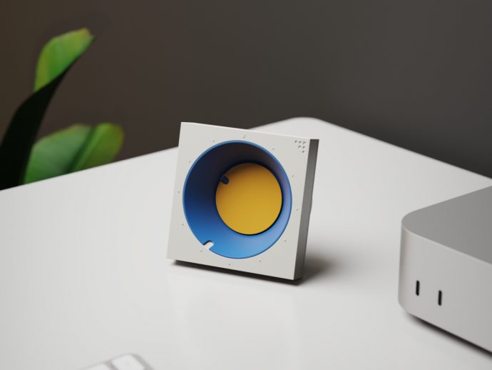 Mid-Century Clock and Watch Tell Time With Shapes, Not Numbers