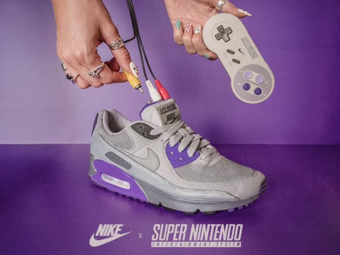 Nike Air Max 90 turned into fully playable SNES console is the ultimate retro-modern mashup