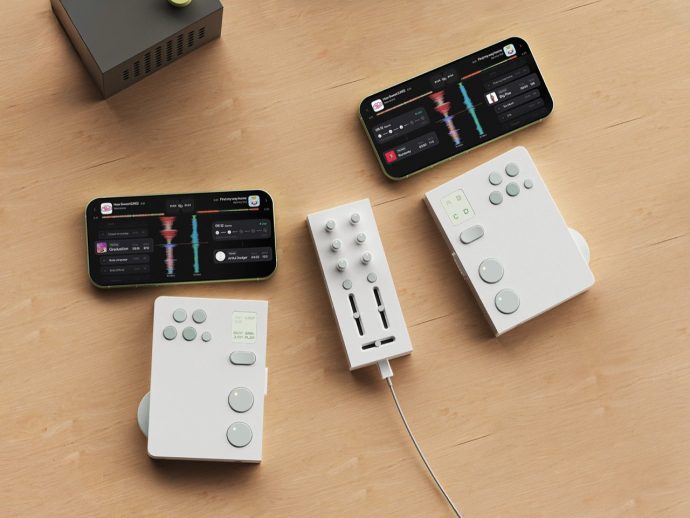 Nintendo Switch-inspired DJ Console Splits Into Two So You Can Deejay With A Friend