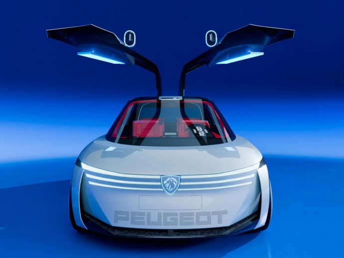 Peugeot Polygon Concept shatters the rules of modern supermini design