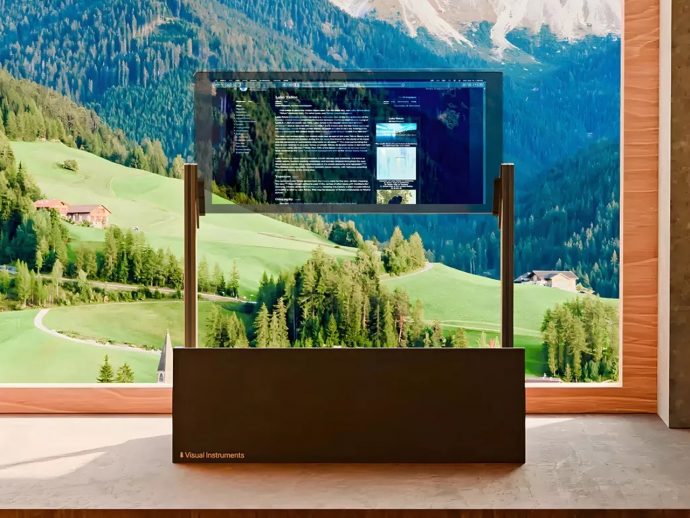 World’s first transparent 4K monitor touts 5,000 nits HDR brightness and adjustable transparency
