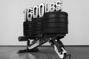 RITFIT GATOR 3-Section Adjustable Bench Holds 1,600 Lbs in 21 Positions