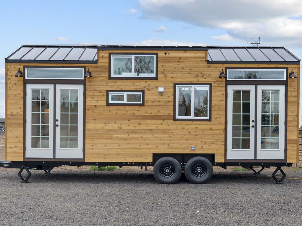 This One-Of-A-Kind Tiny Home Has a Staircase That Hides A Fridge - Yanko Design