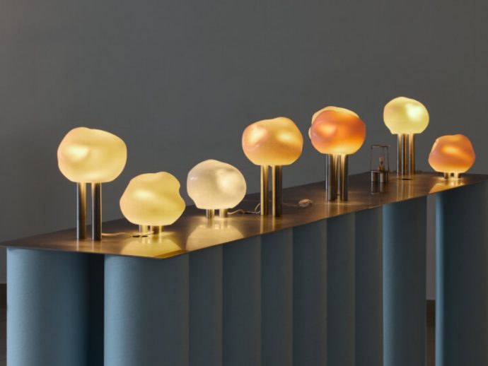 These Modular Wax Lights Stack Like Living Totems