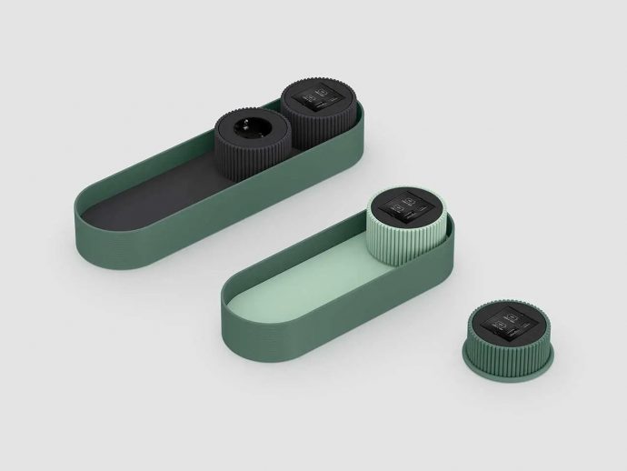 This 3D-Printed Modular Power Strip Is Made From Recycled Plastic