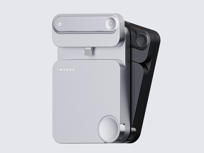 This modular power bank splits in two to match your charging needs throughout the day