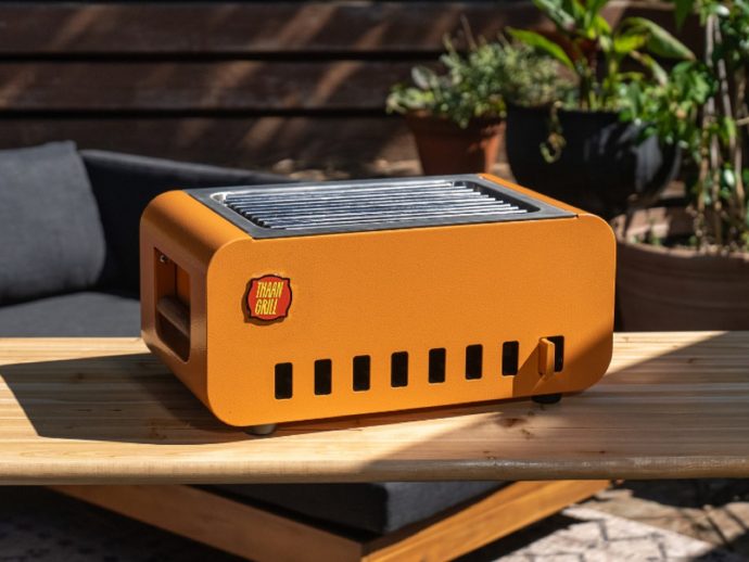 This Compact Portable Grill Hits 1,000°F in 10 Minutes and Looks Better Than Most Furniture