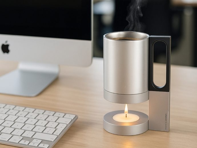 This Designer Just Solved Cold Coffee With One Candle