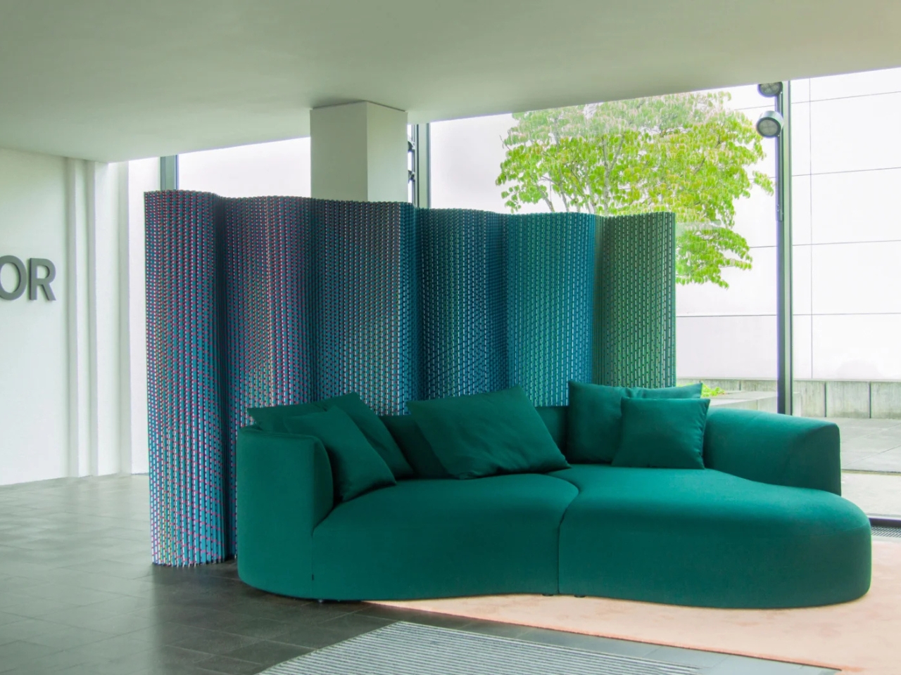 This Dutch Studio Just Built a Room Divider From Old T-Shirts - Yanko Design