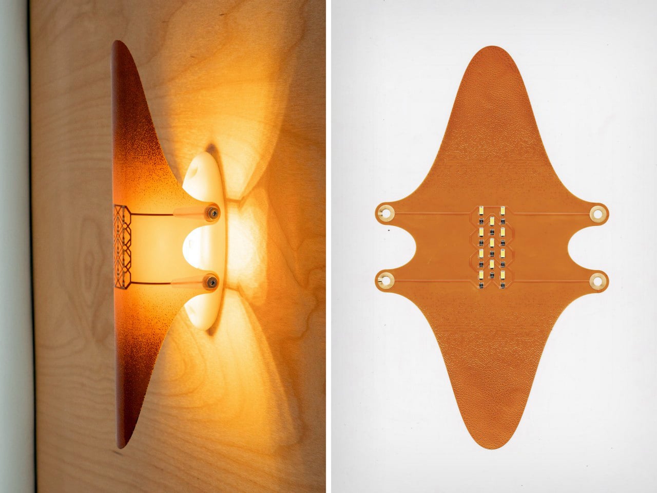 This Printed-Circuit Sconce Turns Exposed Electronics Into Functional Sculpture - Yanko Design