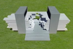 192 Sliding Blocks Let Anyone Sculpt This Pavilion Into New Shapes