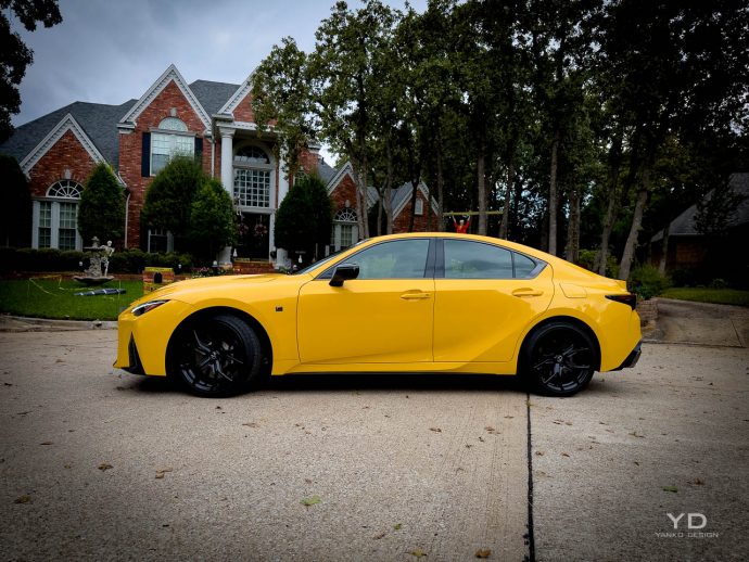 2025 Lexus IS 500 F SPORT Performance Review: Designing Space for a V8 in an Electrified World