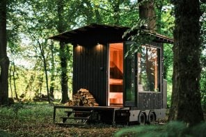 This Off-Grid Sauna on Wheels Is Touring the UK’s Wildest Landscapes