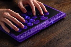 8BitDo Partners with Pro Esports Players Vxbao and Zhen for $95 Transparent Purple Arcade Controller