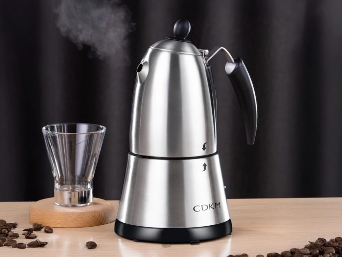 This $109 Electric Moka Pot Lives on Your Desk, Not Your Stovetop