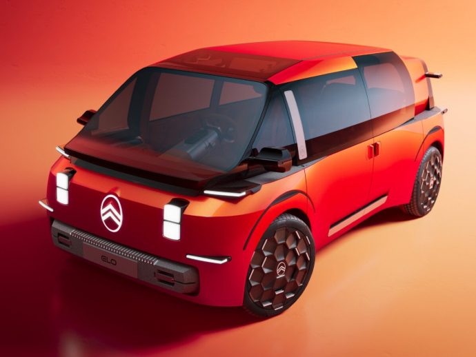 Citroën’s ELO Concept Car Transforms Into a Mobile Camp With Inflatable Beds and Built-In Power