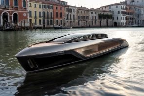 The Hermes Yacht Concept Has Bronze Panels and a Glass Canopy, and It’s Stunning