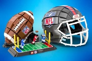 LEGO Ideas Gets Its First Proper 1:1 Scale NFL Football Collection and it’s Honestly Iconic