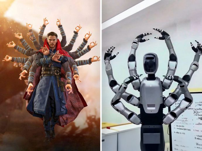 Midea Built A Dr. Strange-inspired Multi-Arm Robot… Humanity Is Absolutely Cooked