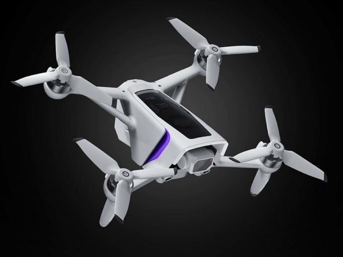 DJI Meets Polestar in This Sleek White FPV Drone Concept That Rejects the Racing Aesthetic