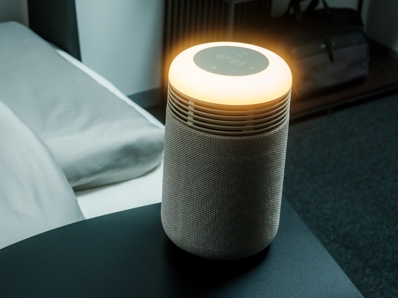 Blueair Mini Restful() Sunrise Clock Air Purifier Review: The Only Air Purifier with a Sunrise Alarm Clock - Yanko Design