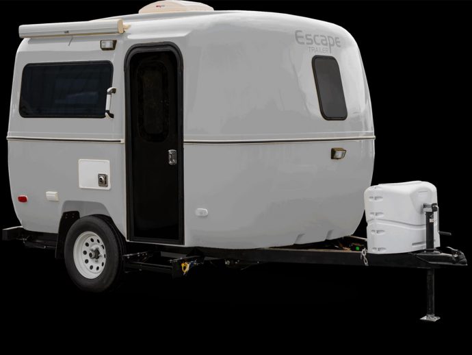 Escape Trailer’s 13-foot fiberglass egg trailer: fun adventures in a small package