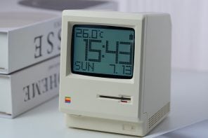 MaClock Shrinks the 1984 Macintosh Into a $30 Rechargeable Clock