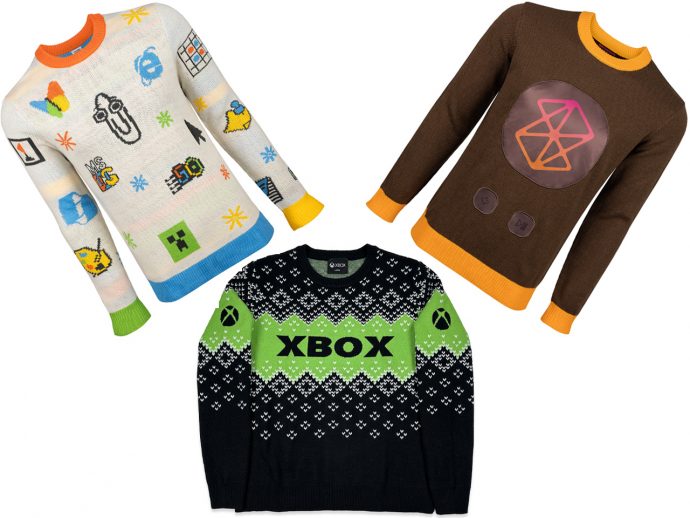 Microsoft’s ugly sweaters are back for this holiday season