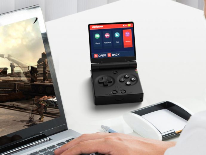 Miyoo Mini Flip Shrinks Retro Gaming into a 2.8-Inch Folding Square