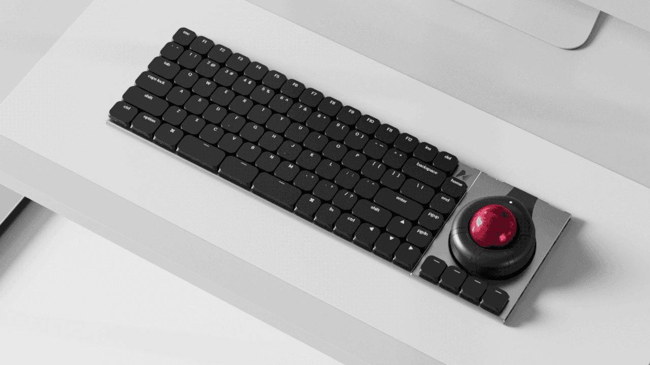 Naya Connect Keyboard Lets You Snap On a Trackball, Numpad, or