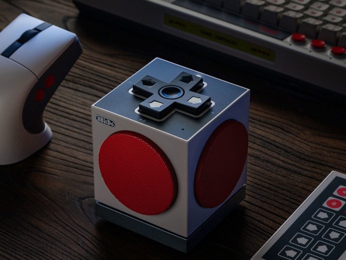 NES-inspired 8BitDo Retro Cube 2 Has a D-Pad for Volume and Playback