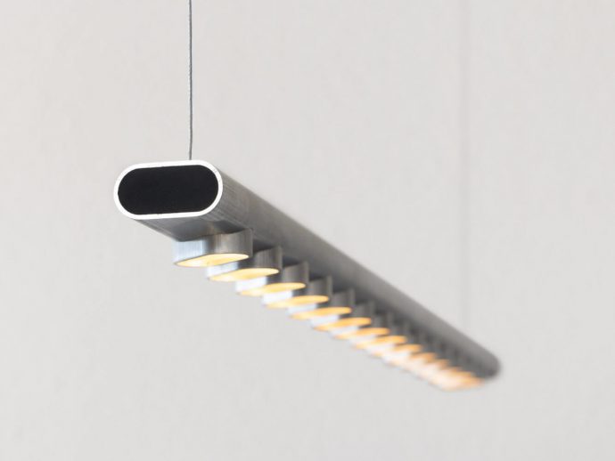 Norm Lamp’s Body and Pods Are Cut From the Same Aluminum Tube