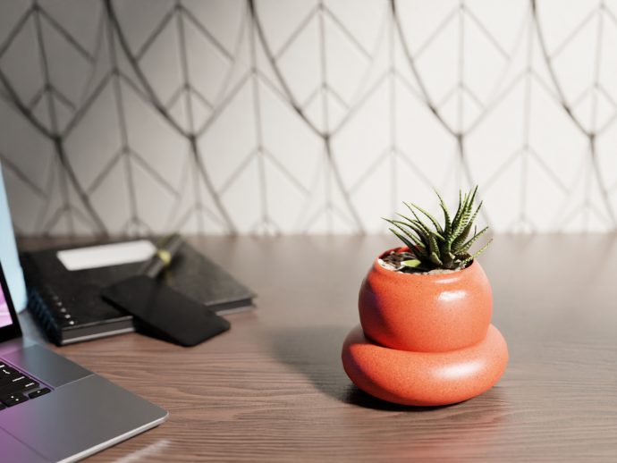 Posha Self-Watering Planter Lets You Forget Watering for Weeks