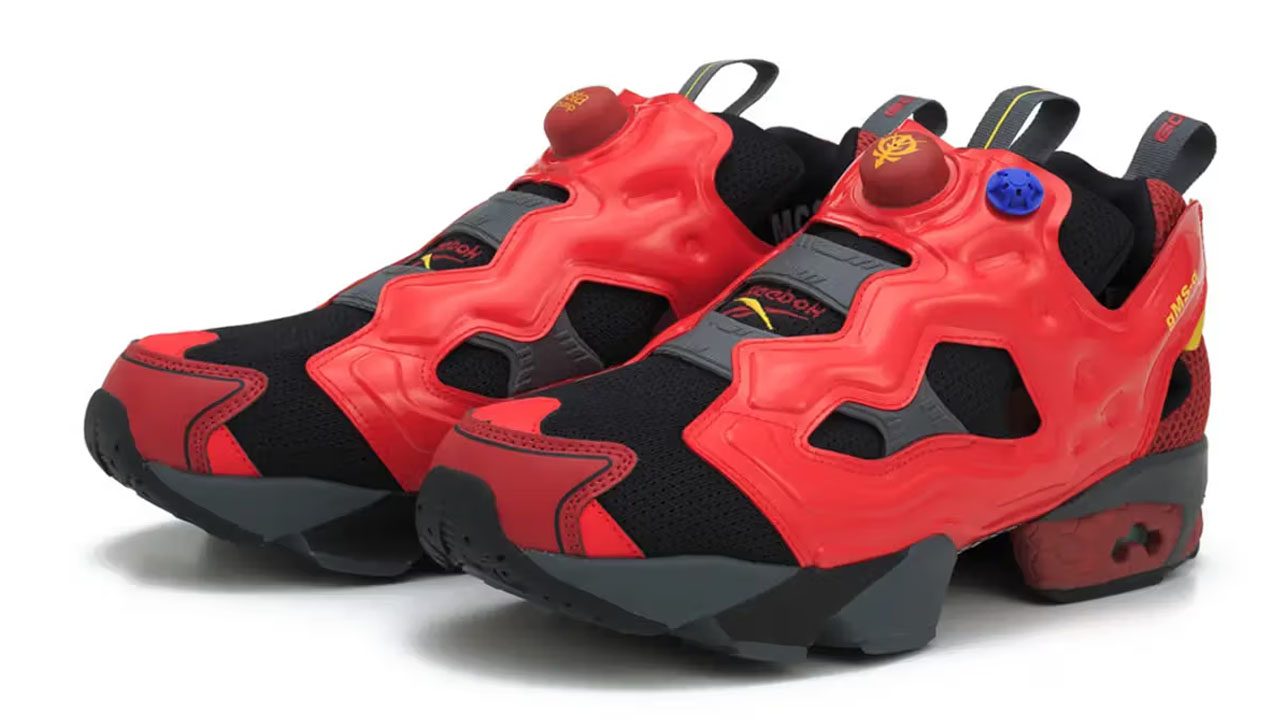 Reebok and fashion label STRICT-G deliver Gundam-inspired