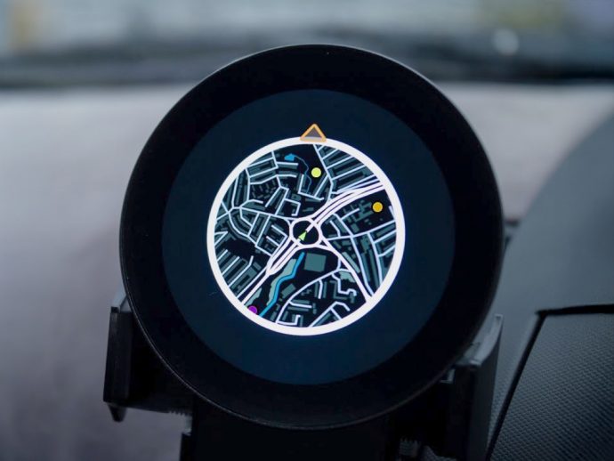 Remember Need For Speed? Someone built a real-life Mini Map from the game to use in your car