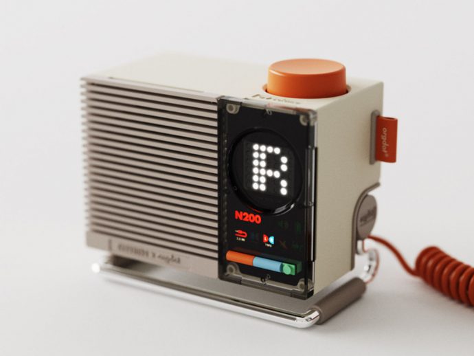 Retro-modern N200 desktop speaker has serious Teenage Engineering vibes