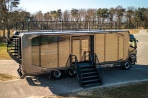 Shiver x Expandable 6×6 motorhome will deliver comfortable mobile lodging for a team of six