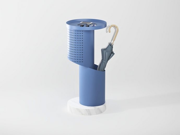 Split Is an Umbrella Stand Concept That Opens Into a Hallway Console