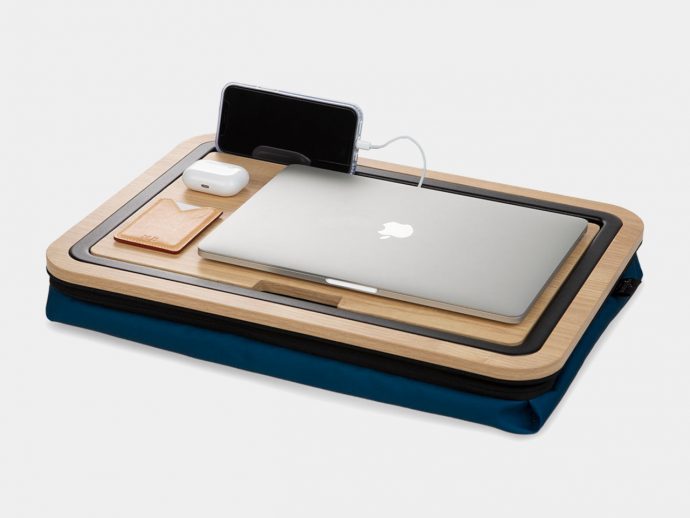 Stowaway Lap Desk Hides Your Laptop Inside When You’re Done Working