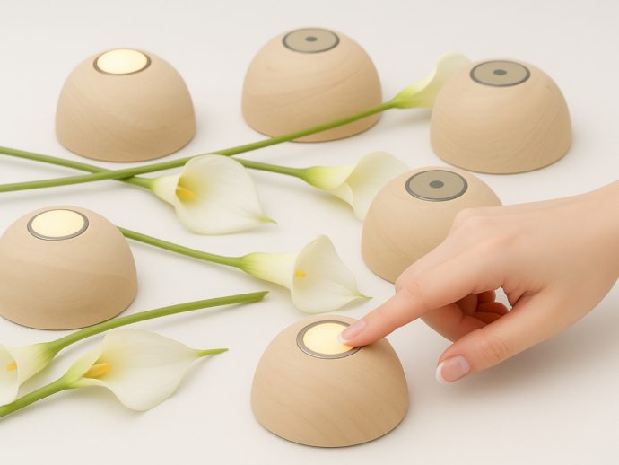 The Solar Touch Light That Hides Its Tech in Plain Sight