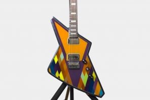 This $3,500 Guitar Changes Colors via Bluetooth, No Repainting Needed