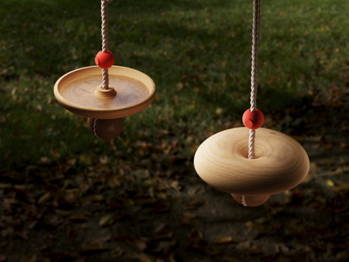 This Award-Winning Swing Feeds Birds When Kids Aren’t Playing