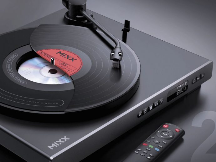 This concentric turntable with a CD player is the ultimate Hi-Fi system for newbie audiophiles