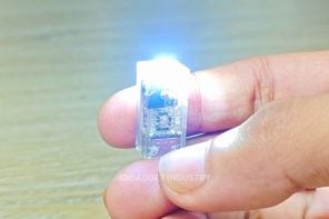 This fingertip-sized flashlight pushes rechargeable EDC to its absolute limit