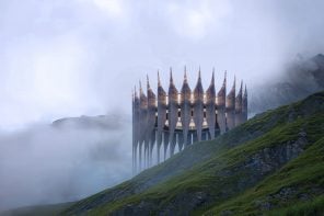 This Glowing Drone Fortress Could Save Lives in the Mountains