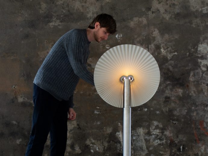 This Lamp Blooms Like a Peacock’s Tail and It’s Mesmerizing