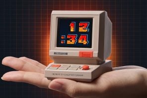 This Tiny Retro PC Is Your Alarm Clock, Speaker, and Pixel Canvas