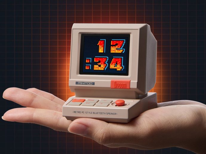This Tiny Retro PC Is Your Alarm Clock, Speaker, and Pixel Canvas