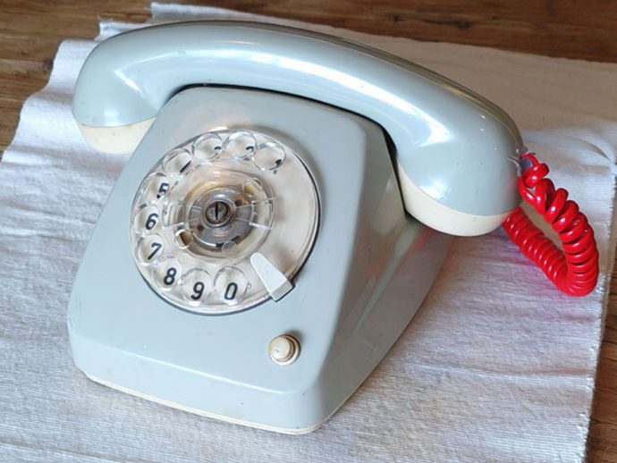 Timeless rotary phone reborn as modern AI-powered companion that plays music